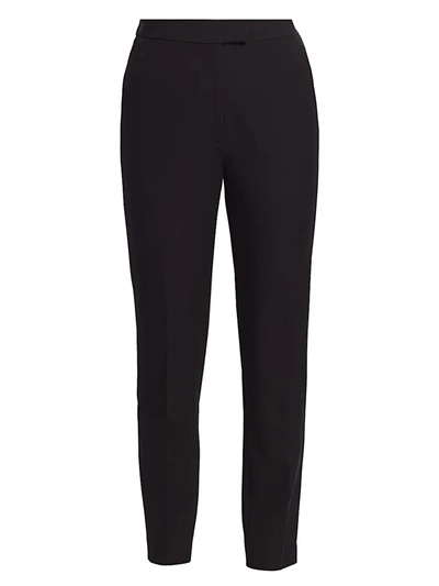 Shop Milly Kristen High-waist Pants In Black