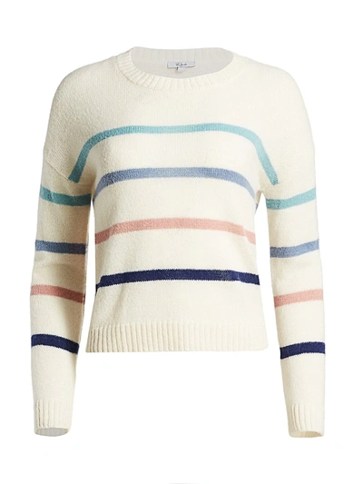Shop Rails Perci Multi-stripe Sweater In Seaside Stripe