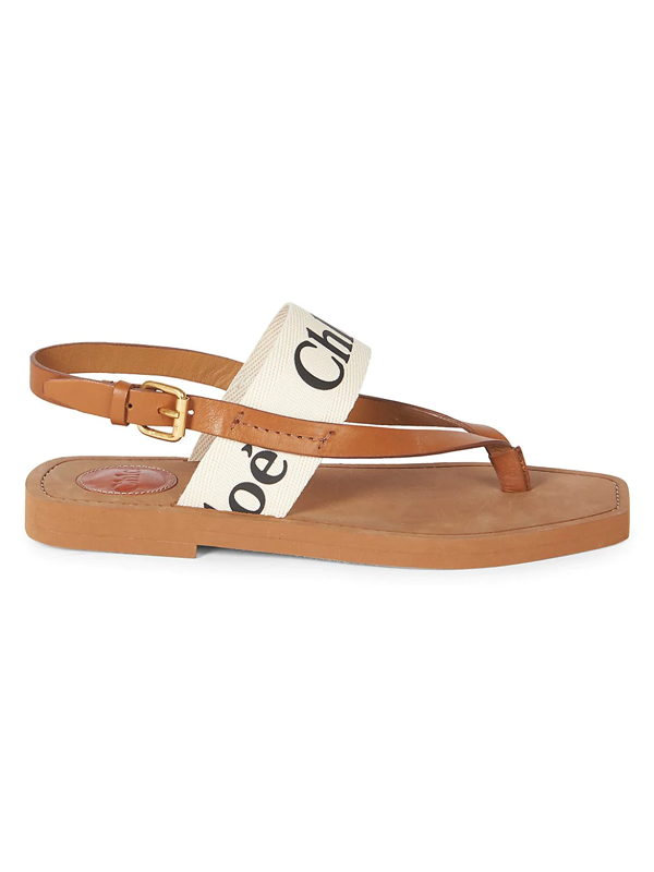 chloe flat mule sandals