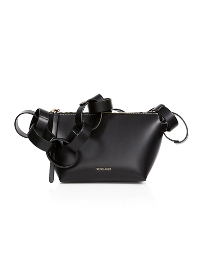Shop Frenzlauer Bowl Multicircle Leather Shoulder Bag In Black