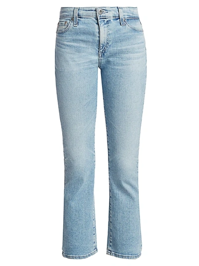 Shop Ag Jodi High-rise Cropped Flare Jean In 26 Years Sky Light