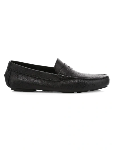 Shop To Boot New York Men's Ashbery Suede Driving Loafers In Black