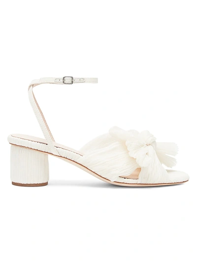Shop Loeffler Randall Women's Dahlia Knotted Sandals In Pearl