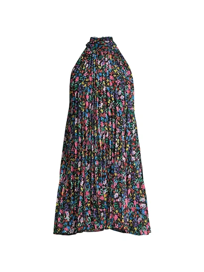 Shop Milly Women's Annika Garden Floral Dress In Neutral