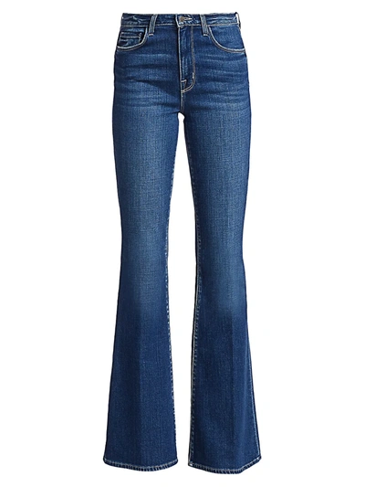 Shop L Agence Women's High-rise Bell-bottom Jeans In Hawthorne
