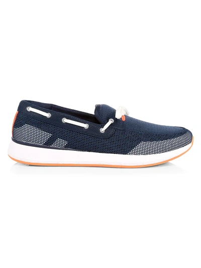 Shop Swims Men's Breeze Wave Water Loafers In Navy White