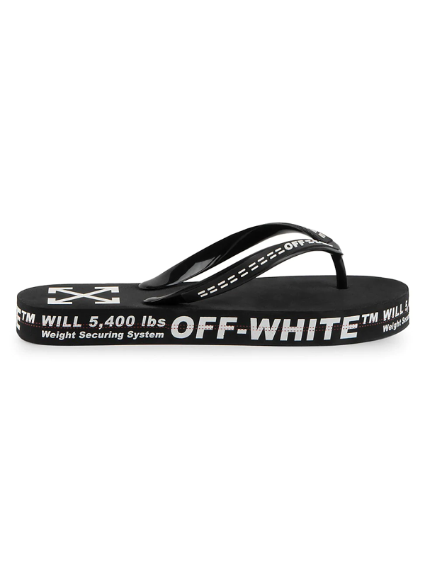 off white flip flops mens