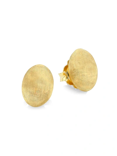 Shop Marco Bicego Women's Siviglia 18k Yellow Gold Stud Earrings
