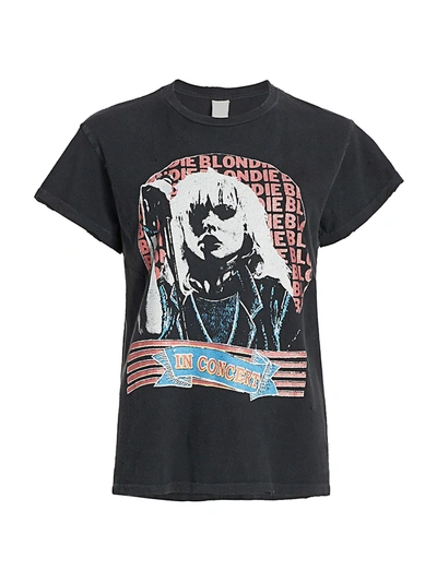 Shop Madeworn Blondie Graphic T-shirt In Coal