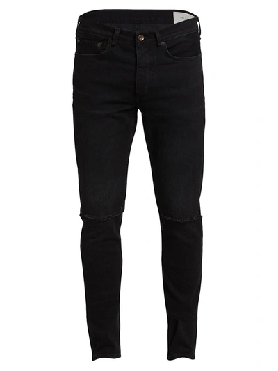 Shop Rag & Bone Fit 1 Skinny-fit Jax Distressed Jeans