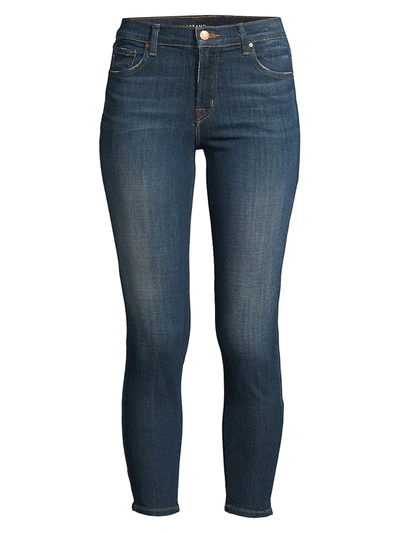 Shop J Brand 835 Mid-rise Crop Skinny Jeans In Sublime