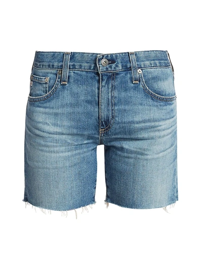 Shop Ag Becke Slim Denim Shorts In 20 Years Duplicity