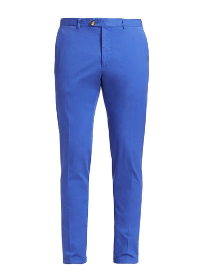Shop Ralph Lauren Men's Eaton Stretch-cotton Shorts In Copen Blue