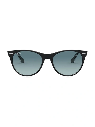 Shop Ray Ban Rb2185 52mm Classic Wayfarer Sunglasses In Black