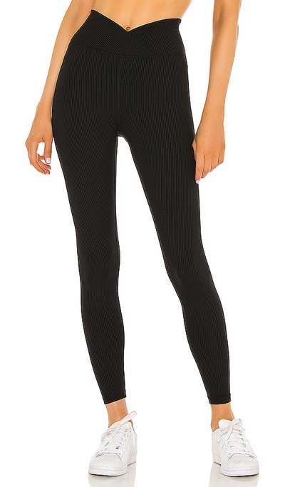 Shop Year Of Ours Veronica Ribbed Legging In Black