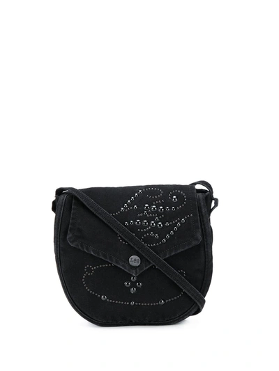 Shop Stefan Cooke X Lee Denim Satchel In Black