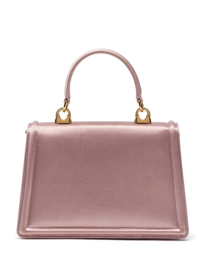 Shop Dolce & Gabbana Mini Devotion Tote Bag In Pink