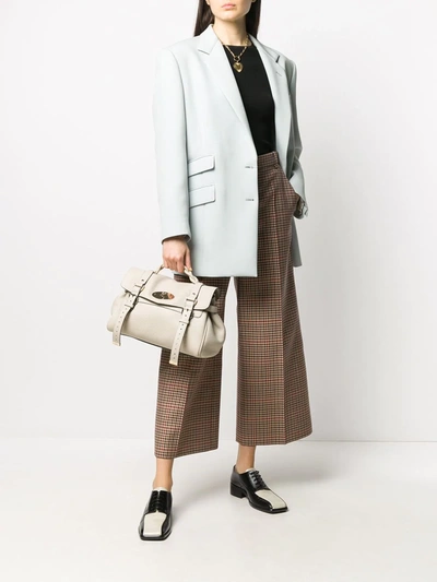 Mulberry Alexa Satchel Bag In White