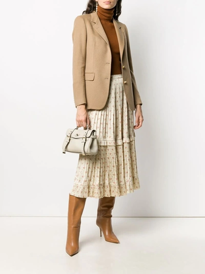 Mulberry Mini Alexa Satchel In Neutrals