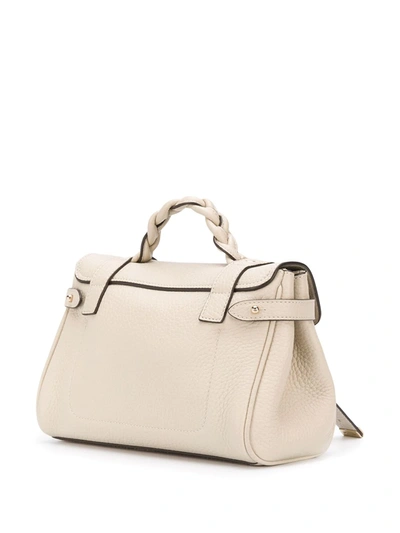Mulberry Mini Alexa Satchel In Neutrals