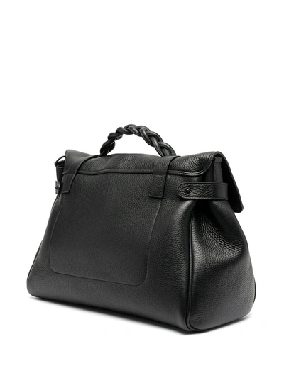 Mulberry Oversized Alexa Satchel In Black