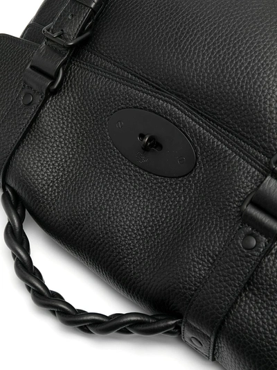 Mulberry Oversized Alexa Satchel In Black