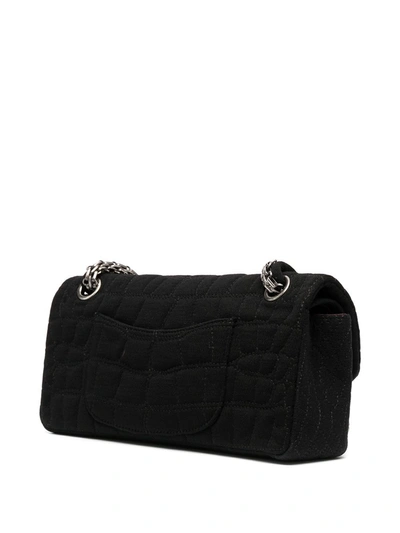 Pre-owned Chanel 2006-2007 Quilted Shoulder Bag In Black