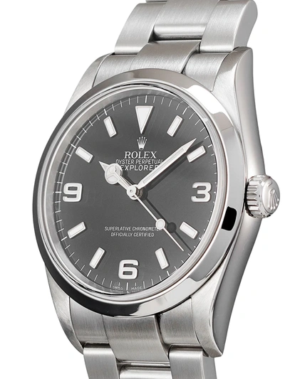 Shop Rolex 2006  Explorer I 36mm In Black