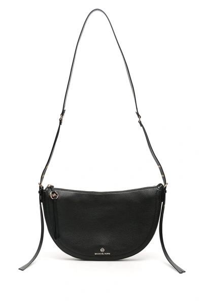 Shop Michael Michael Kors Camden Shoulder Bag In Black