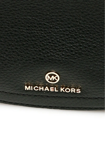 Shop Michael Michael Kors Camden Shoulder Bag In Black