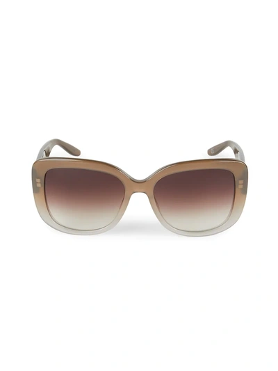 Shop Barton Perreira Choupette 56mm Butterfly Sunglasses In Neutral