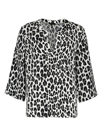Shop Escada Nai Snow Leopard- Print Tunic In New Leopard Print