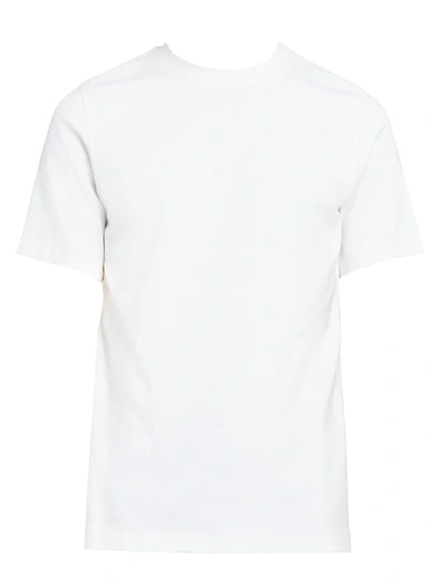 Shop Theory Ace Relay Jersey T-shirt In White