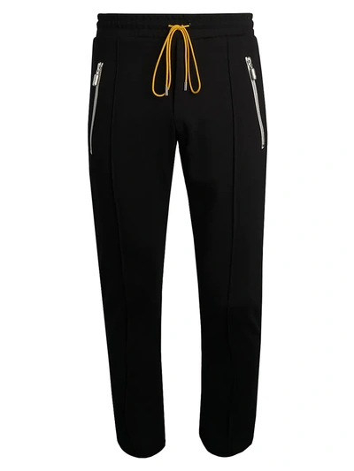 Shop Rhude Men's Slim-fit Traxedo Pants In Black