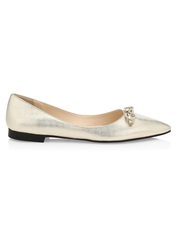 prada leather flats