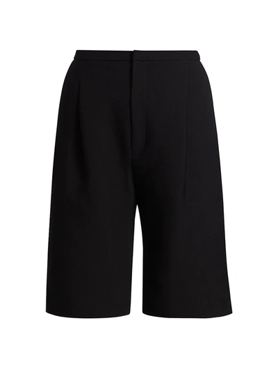 Shop Totême Lluc Walking Shorts In Black