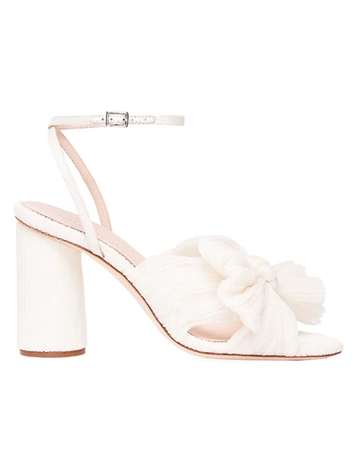 Shop Loeffler Randall Women's Camellia Knotted Sandals In Pearl