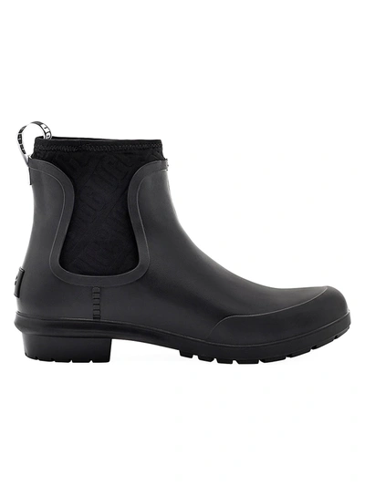 Shop Ugg Chevonne Sheepskin Waterproof Boots In Black