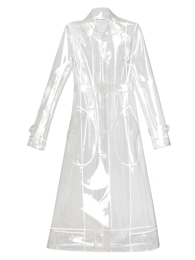Shop Paco Rabanne Women's Transparent Trench Coat