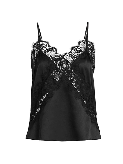 Shop Cami Nyc Women's The Dane Lace Camisole In Black