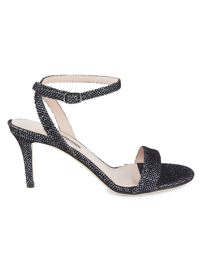 Shop Sjp By Sarah Jessica Parker Women's Gal Glitter Sandals In Navy Glitter