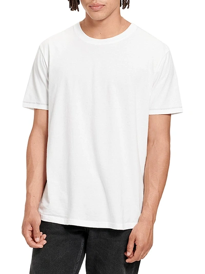 Shop Ugg Men's Henrie Cotton T-shirt In White
