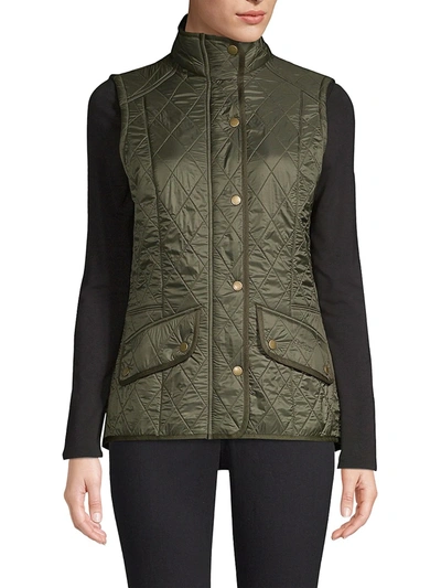 Shop Barbour Cavalry Vest In Olive
