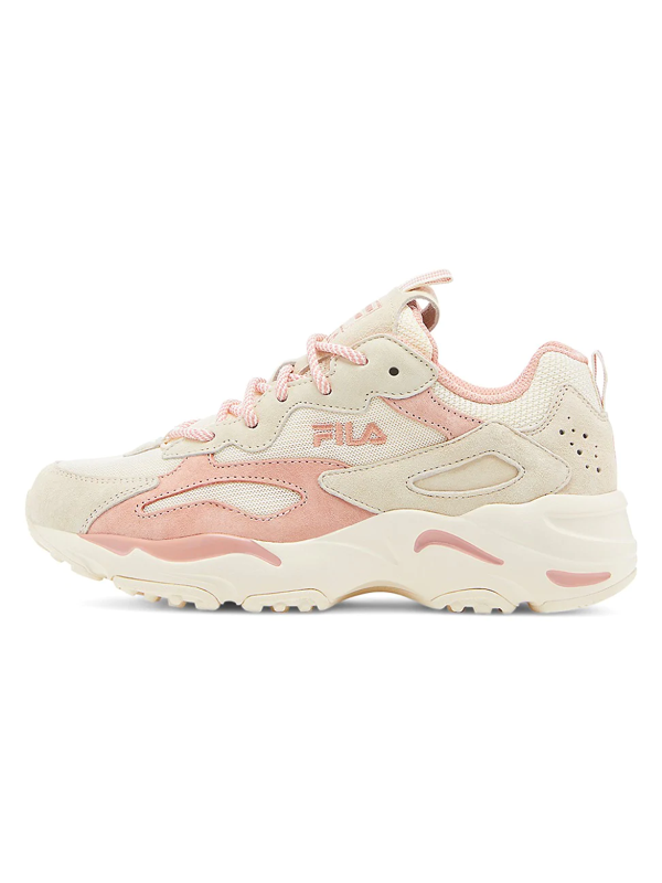 ray tracer suede patchwork sneakers