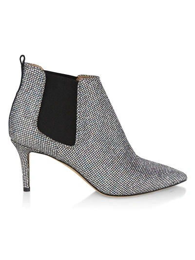 Shop Sjp By Sarah Jessica Parker Women's Elke Glitter Ankle Boots In Silver