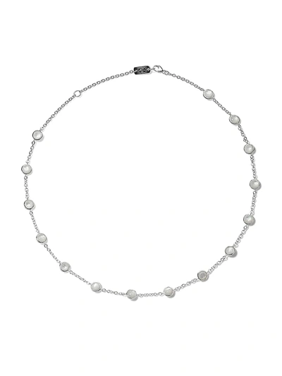 Shop Ippolita Women's Lollipop Sterling Silver & Mother-of-pearl Station Collar Necklace