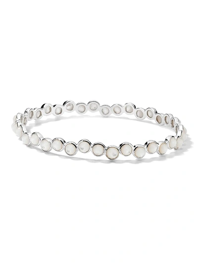 Shop Ippolita Women's Lollipop Sterling Silver & Mother-of-pearl All-stone Bangle