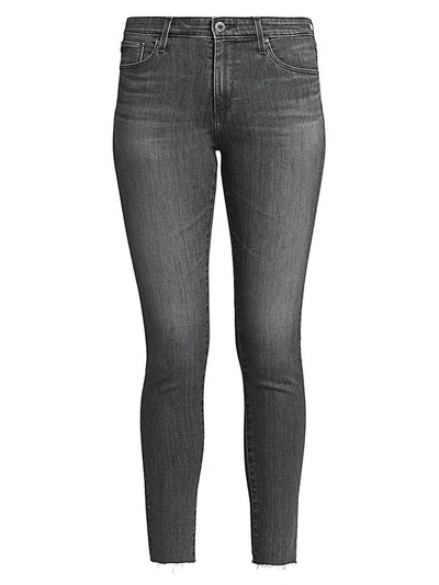 Shop Ag Farrah High-rise Ankle Skinny Jeans In Embers