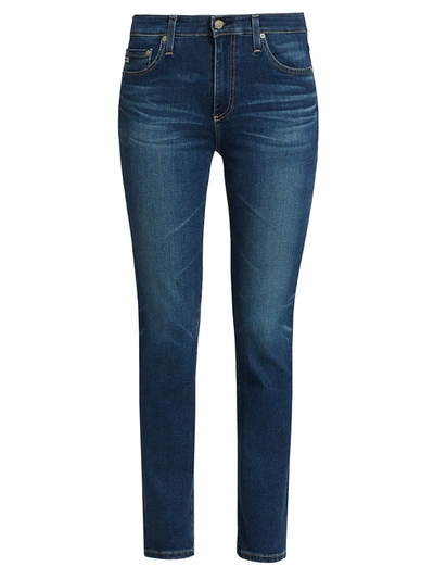 Shop Ag Mari High-rise Slim Straight Jeans In 7 Years Timeless