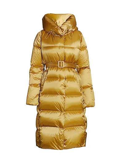Shop Nicole Benisti Dizin Quilted Down Puffer Jacket In Latte